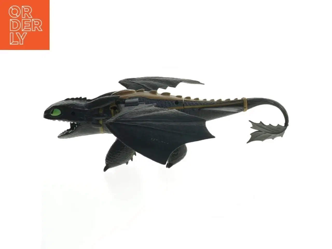 Billede 1 - Plastiktand dragefigur (str. 33 cm)