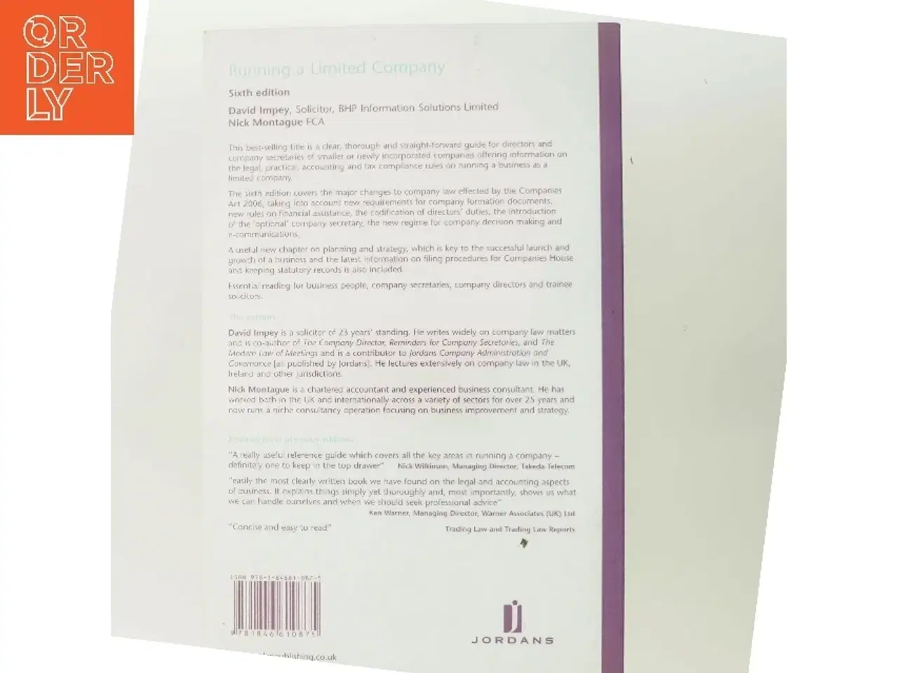 Billede 3 - Running a Limited Company (Bog)