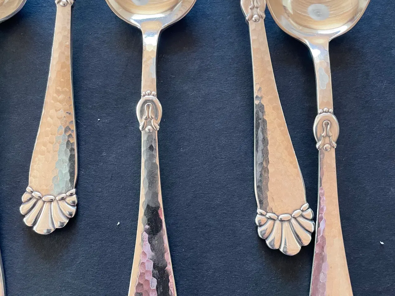 Billede 3 - Spiseskeer i totårnet sølv SCFmønster