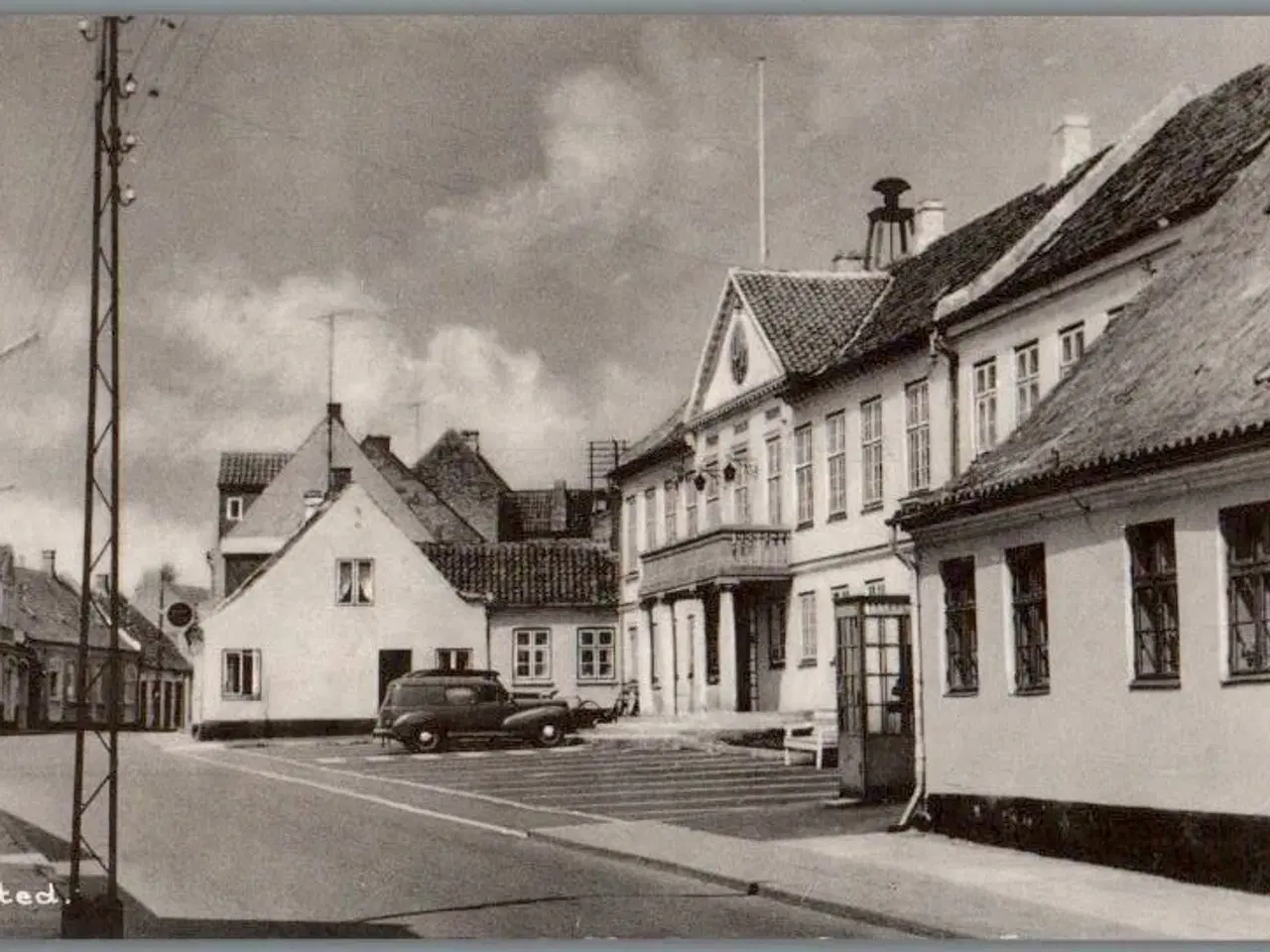 Billede 1 - Nysted - Postkort - Brugt - Lidt Bulet !