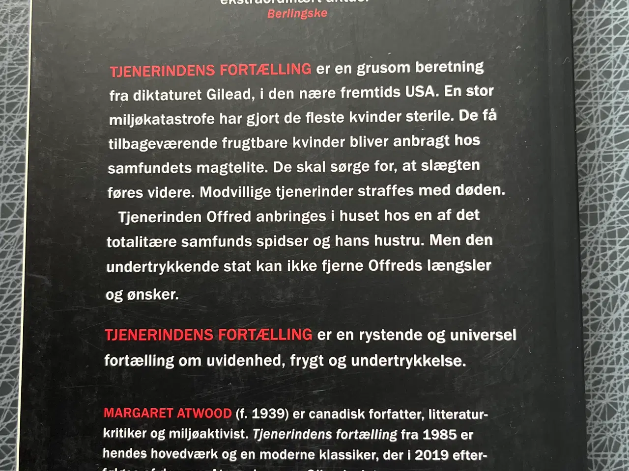 Billede 2 - Tjenerindens fortælling, M. Atwood