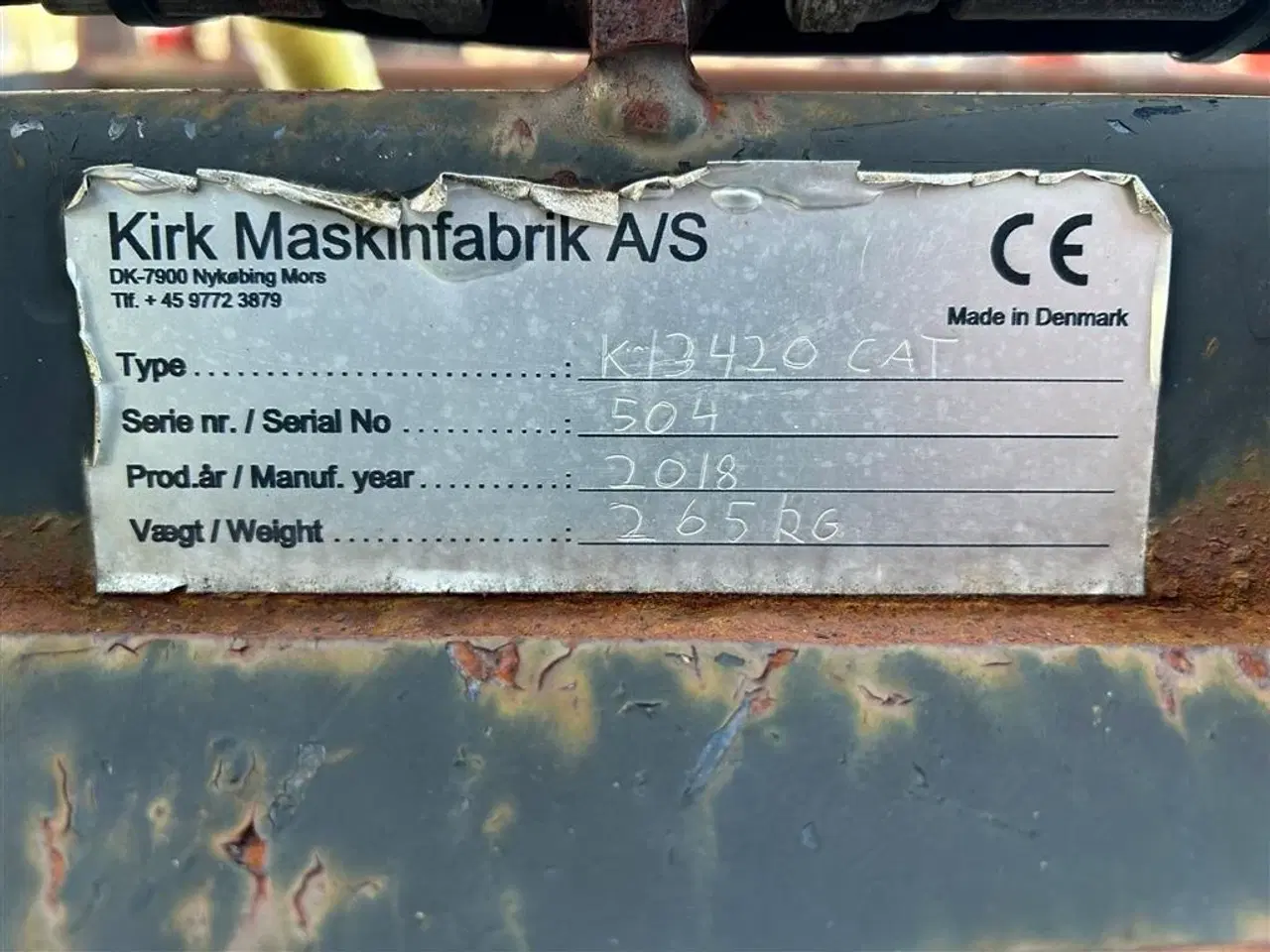 Billede 5 - Kirk Overfald på 150 cm