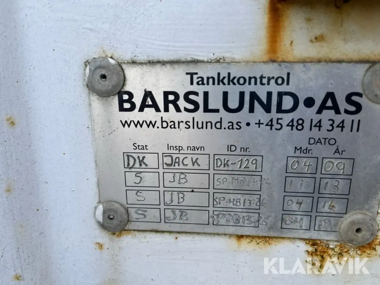 Billede 6 - Tank i container Zøllner 1500liter