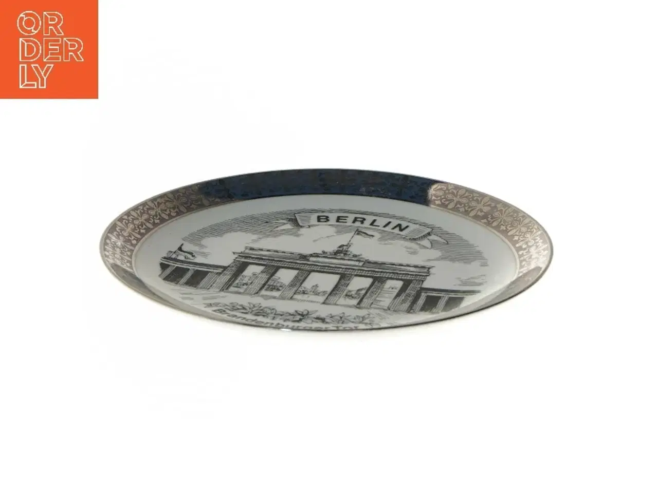 Billede 3 - Dekorationsplatte Berlin fra Regina (str. Ø 19,4 cm)