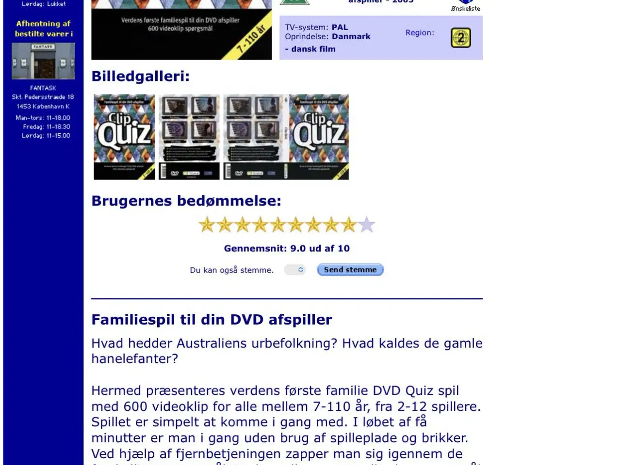 Billede 3 - Clip quiz -spil til DVD-afspiller 