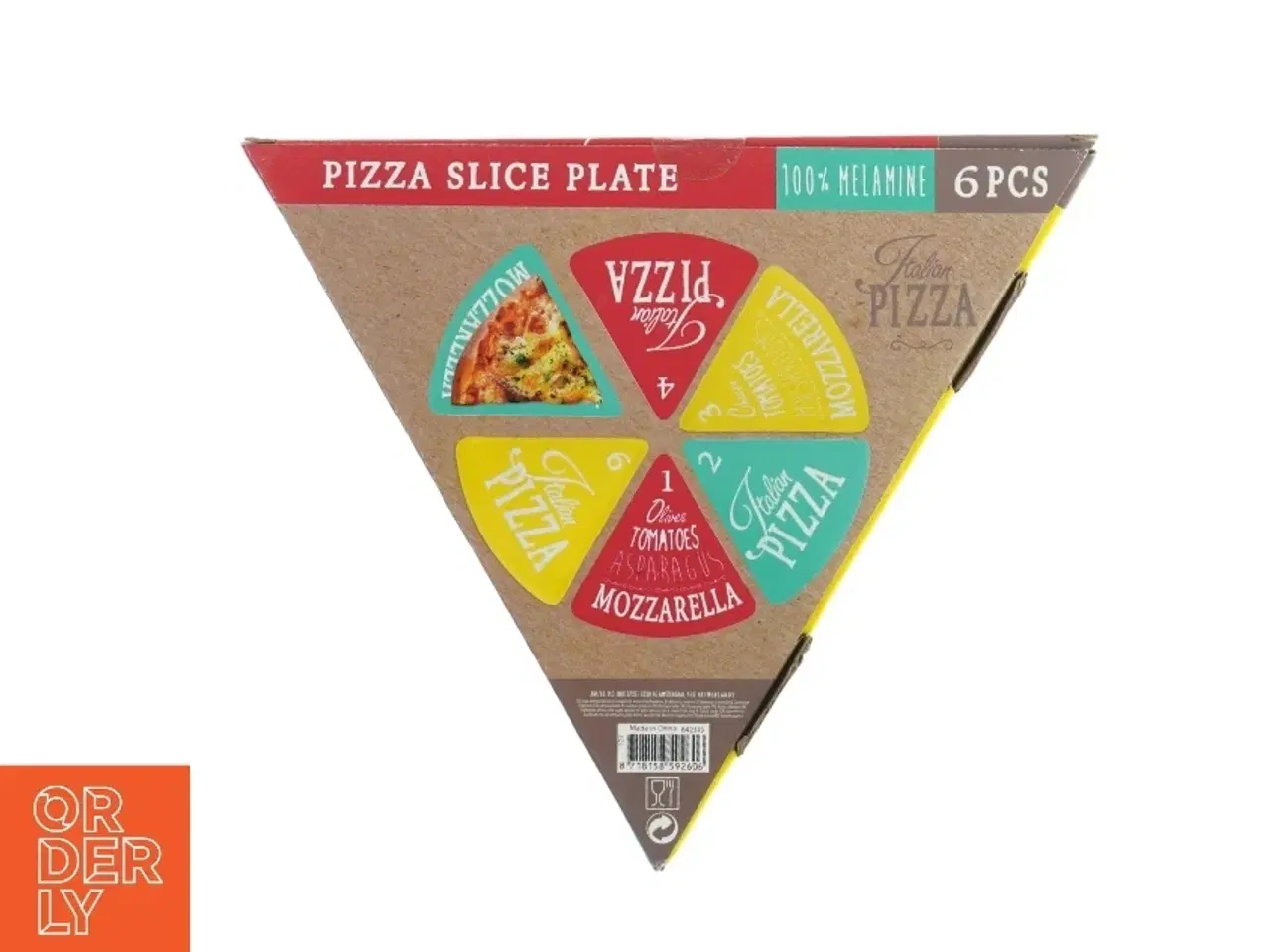 Billede 2 - nye Pizza slice plate (str. 23 x 22cm)