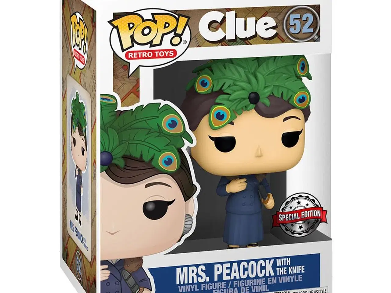 Billede 1 - Funko Pop! Movies Vinylfigur – Mrs. Peacock 