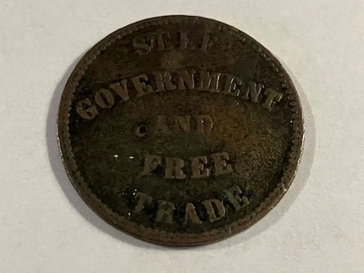Billede 2 - 1/2 Penny Prince Edward Island 1857