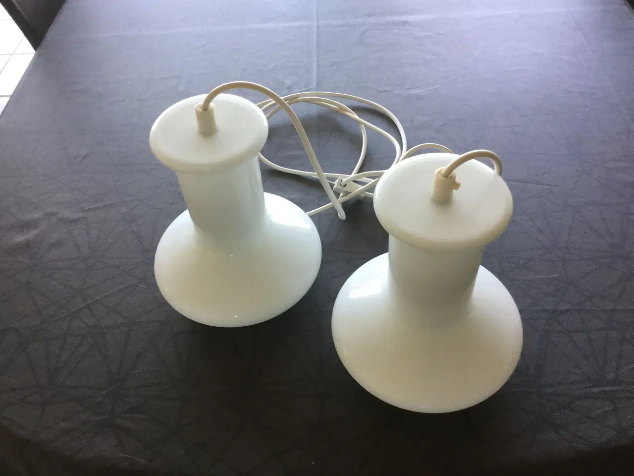 Billede 1 - 2 lamper af glas