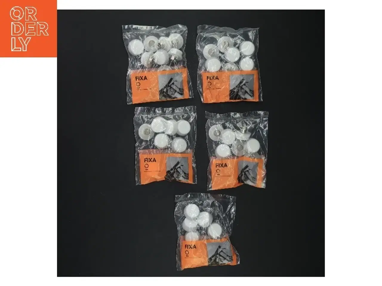 Billede 1 - Pakker med FIXA møbelsko fra IKEA (str. 2,5 cm)