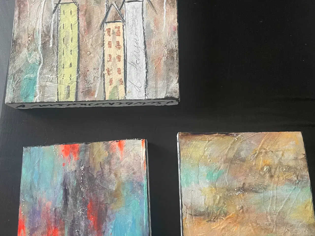 Billede 1 - Små moderne malerier