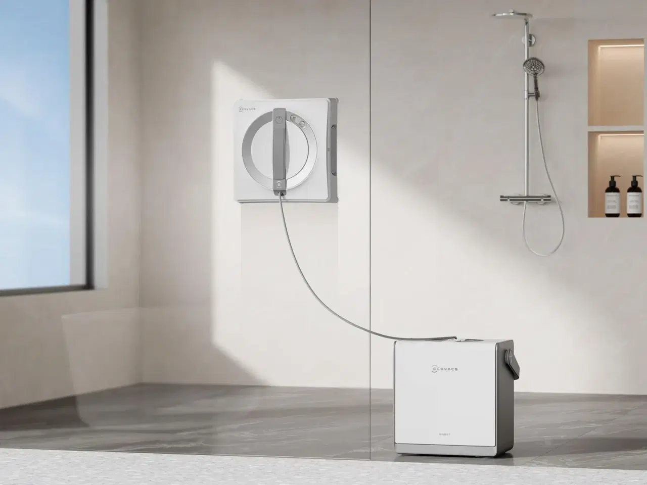 Billede 8 - ECOVACS WINBOT W2 PRO OMNI – vinduesrobot, 4.500 mAh