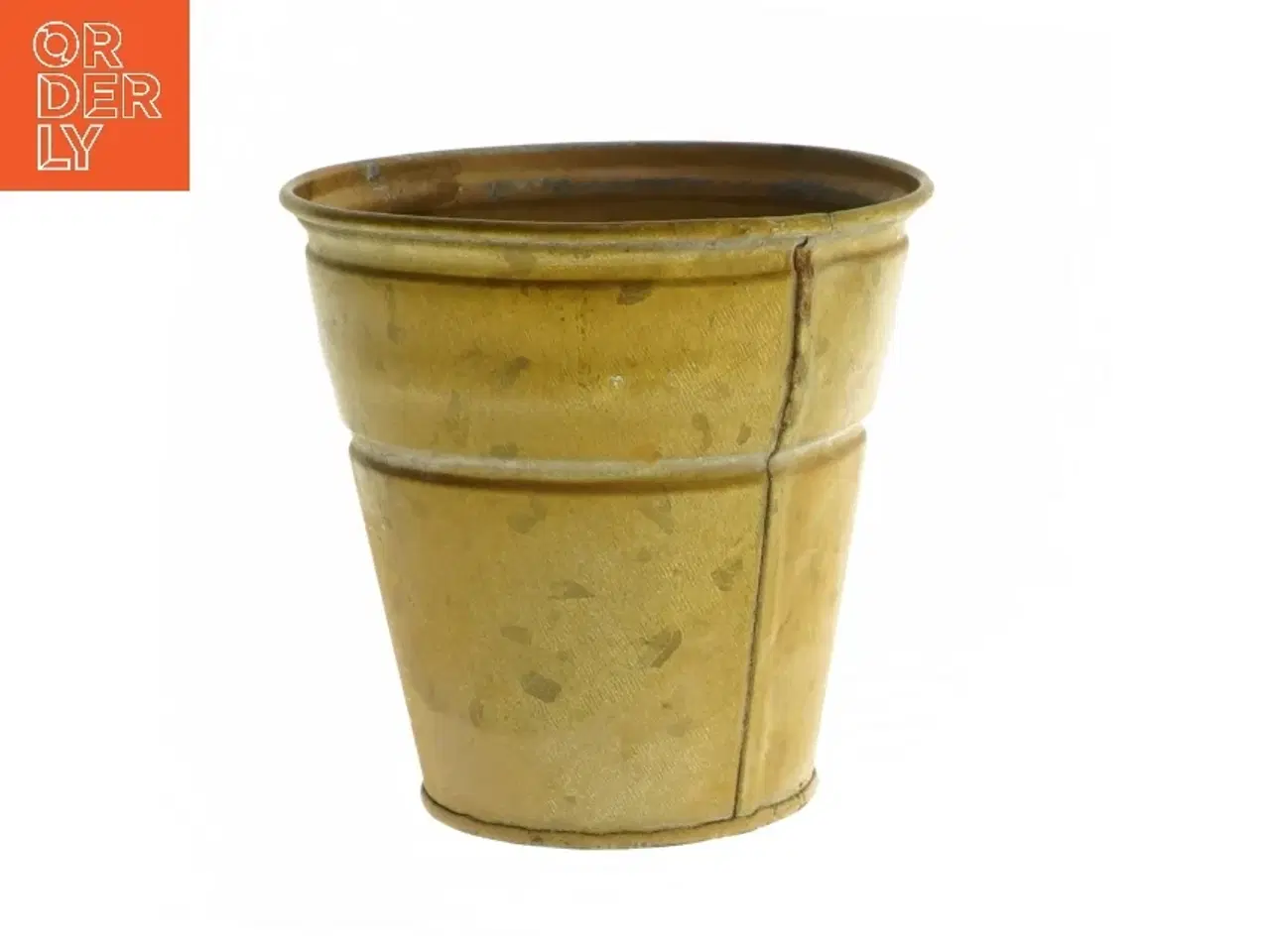 Billede 1 - Metal urtepotte (str. Ø 10x10 cm)