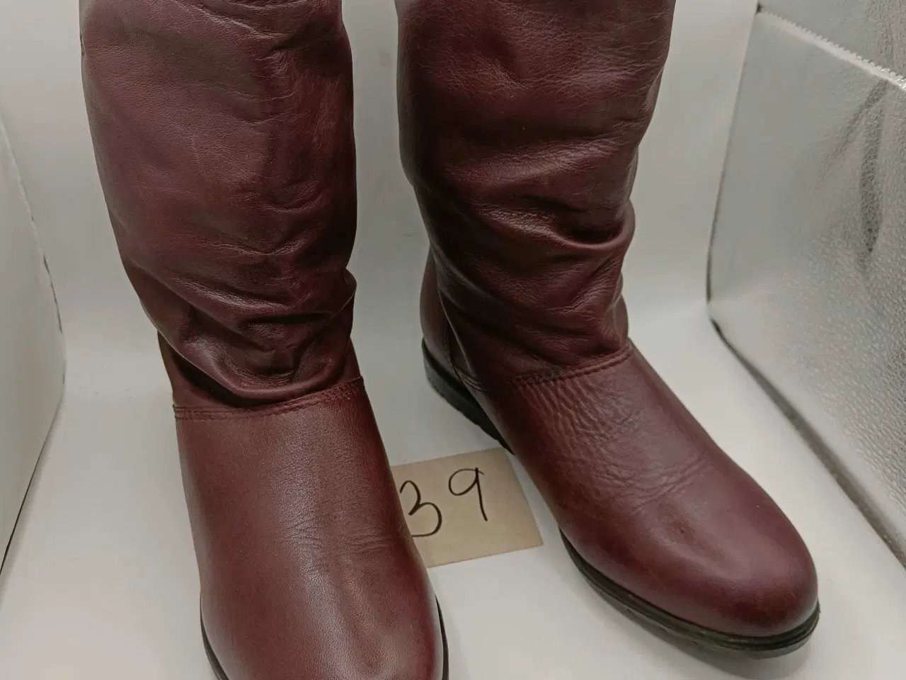 Billede 1 - Ecco læder støvler 39str 