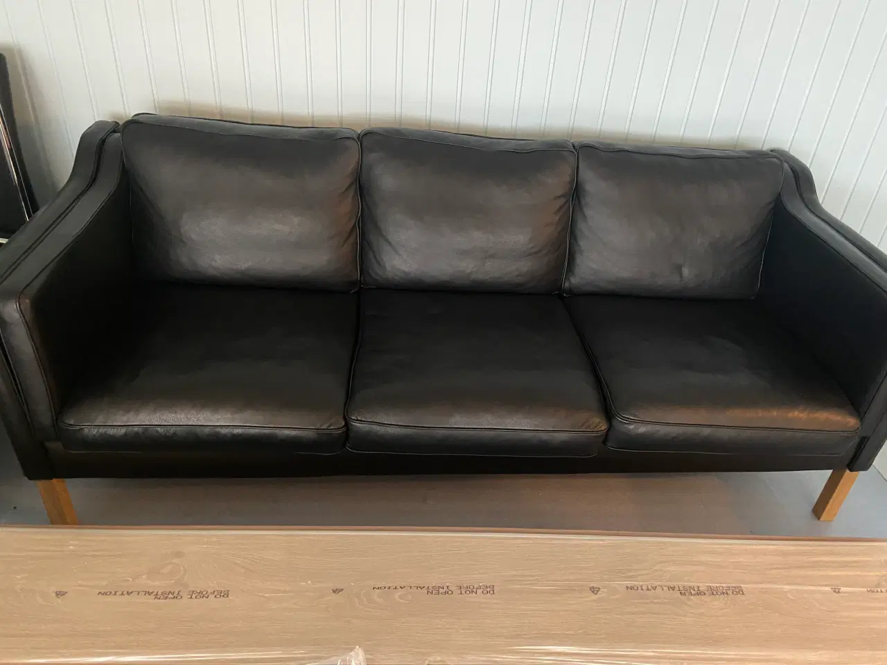 Billede 2 - Lækker læder sofa