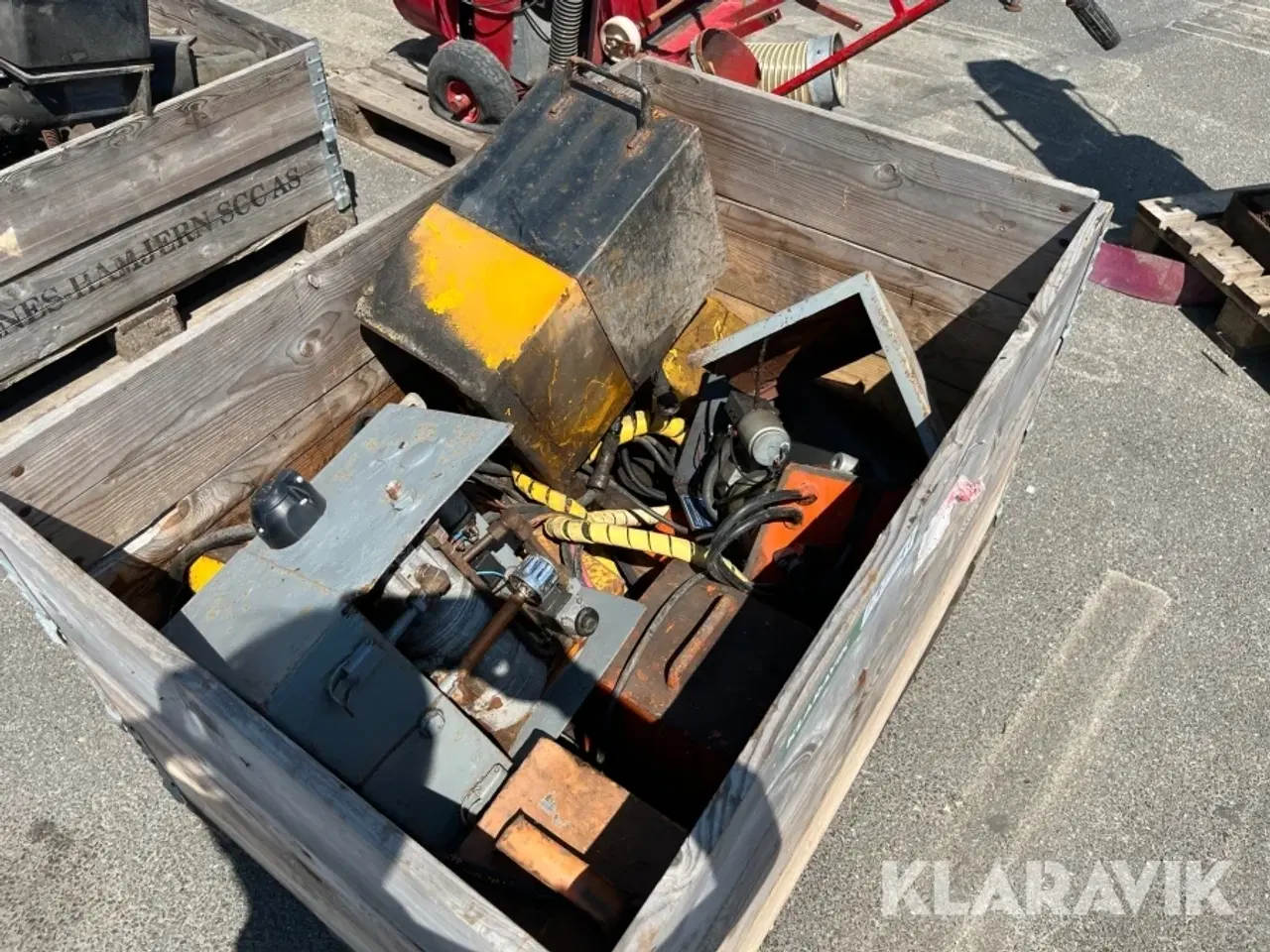 Billede 1 - Lot - Blandet hydraulik- og olieudstyr
