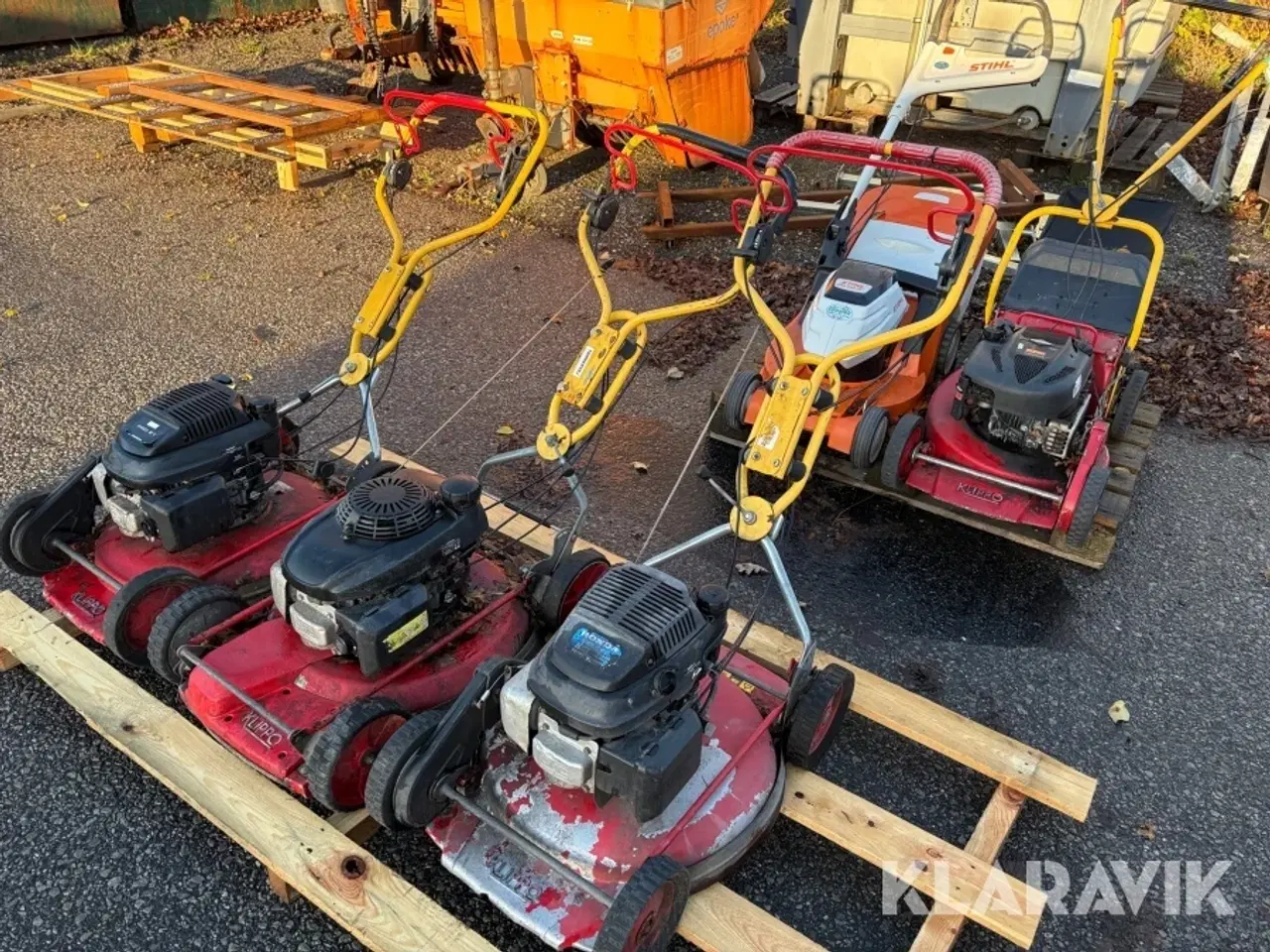 Billede 2 - Blandet lot plæneklipper - 5 styks