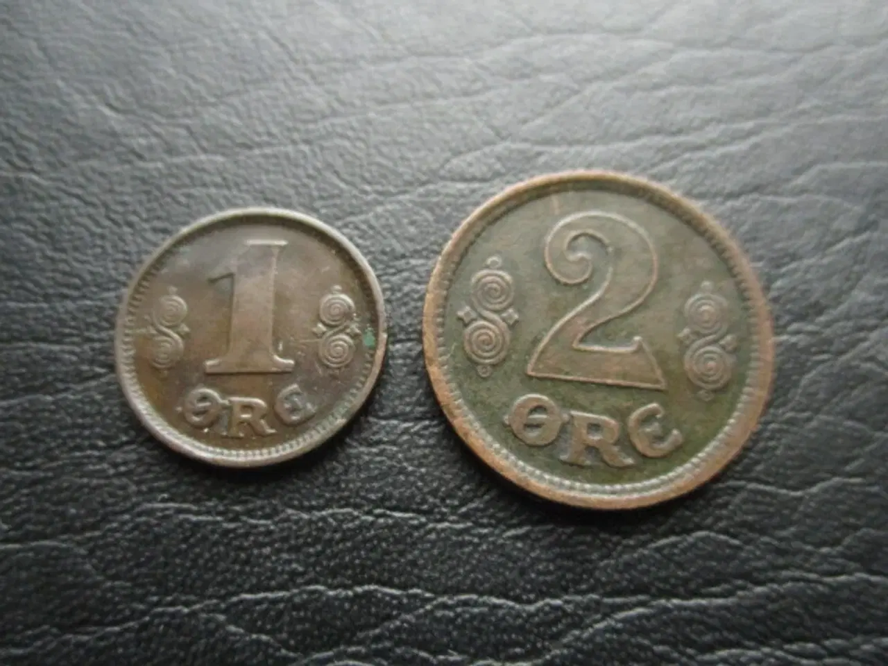 Billede 2 - 1 og 2 øre 1917