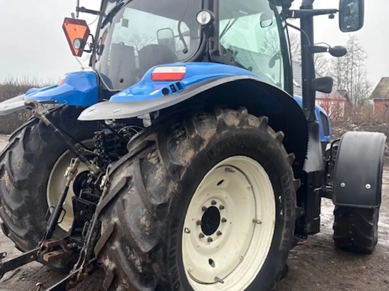 Billede 8 - New Holland T.6155 ENEJERS. KUN 4163 TIMER. M. FULD FRONTVÆGT.