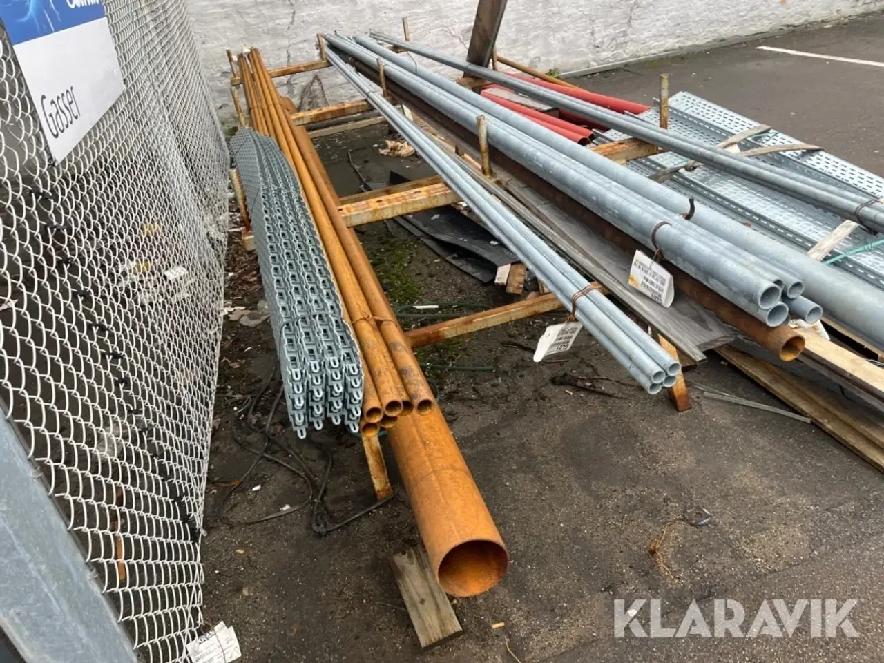 Billede 6 - Diverse rør, kabelbakker