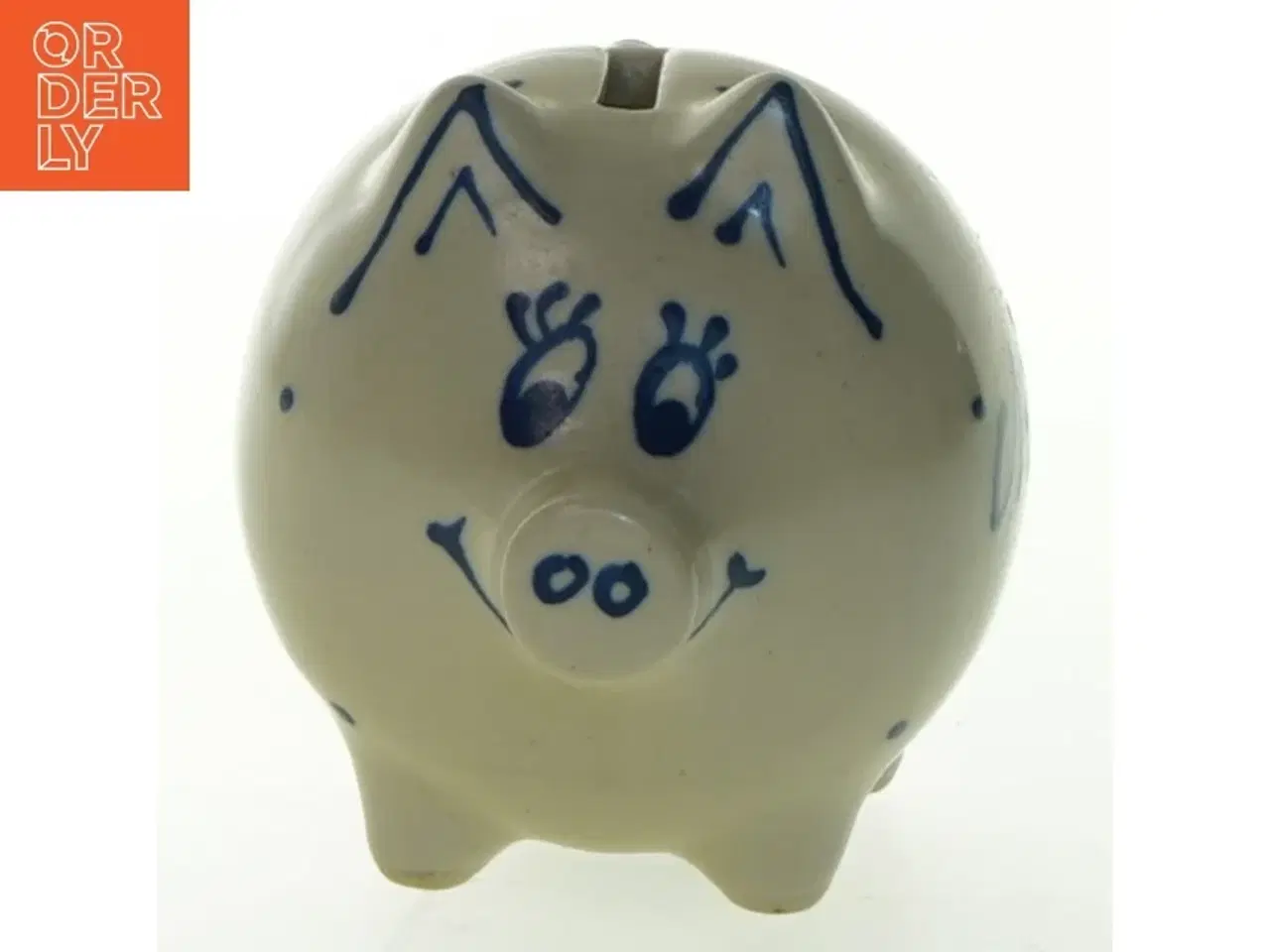 Billede 3 - Keramisk sparegris med navn Nicky (str. 9x7 cm)