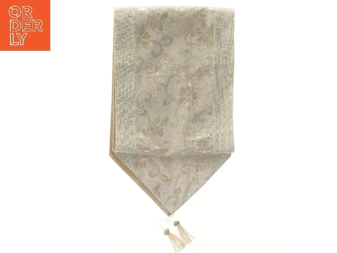 Billede 1 - Table Runner with Tassels (str. 200x33 cm)