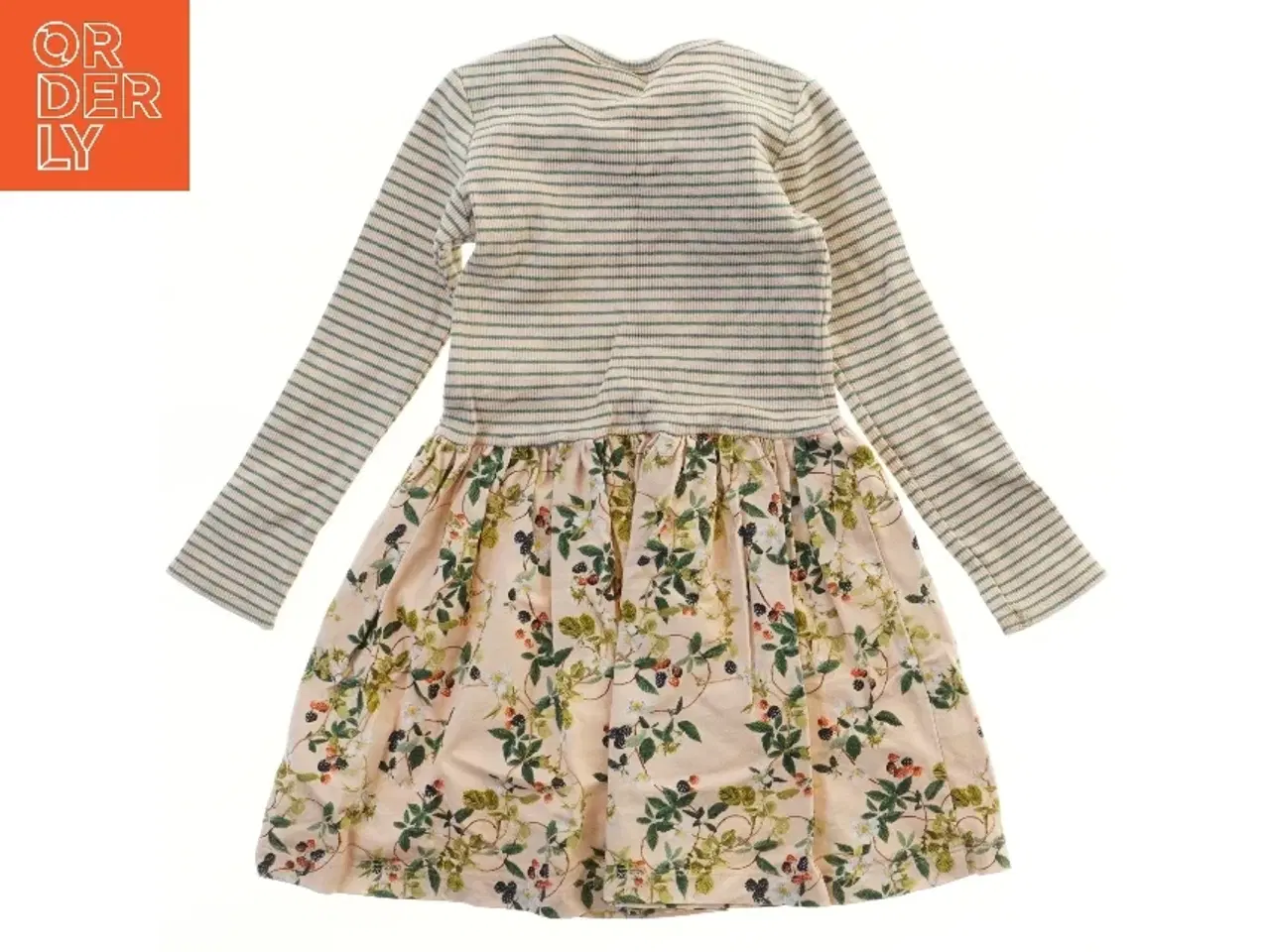 Billede 2 - Pige kjole med striber og blomster fra Molo (str. 98)