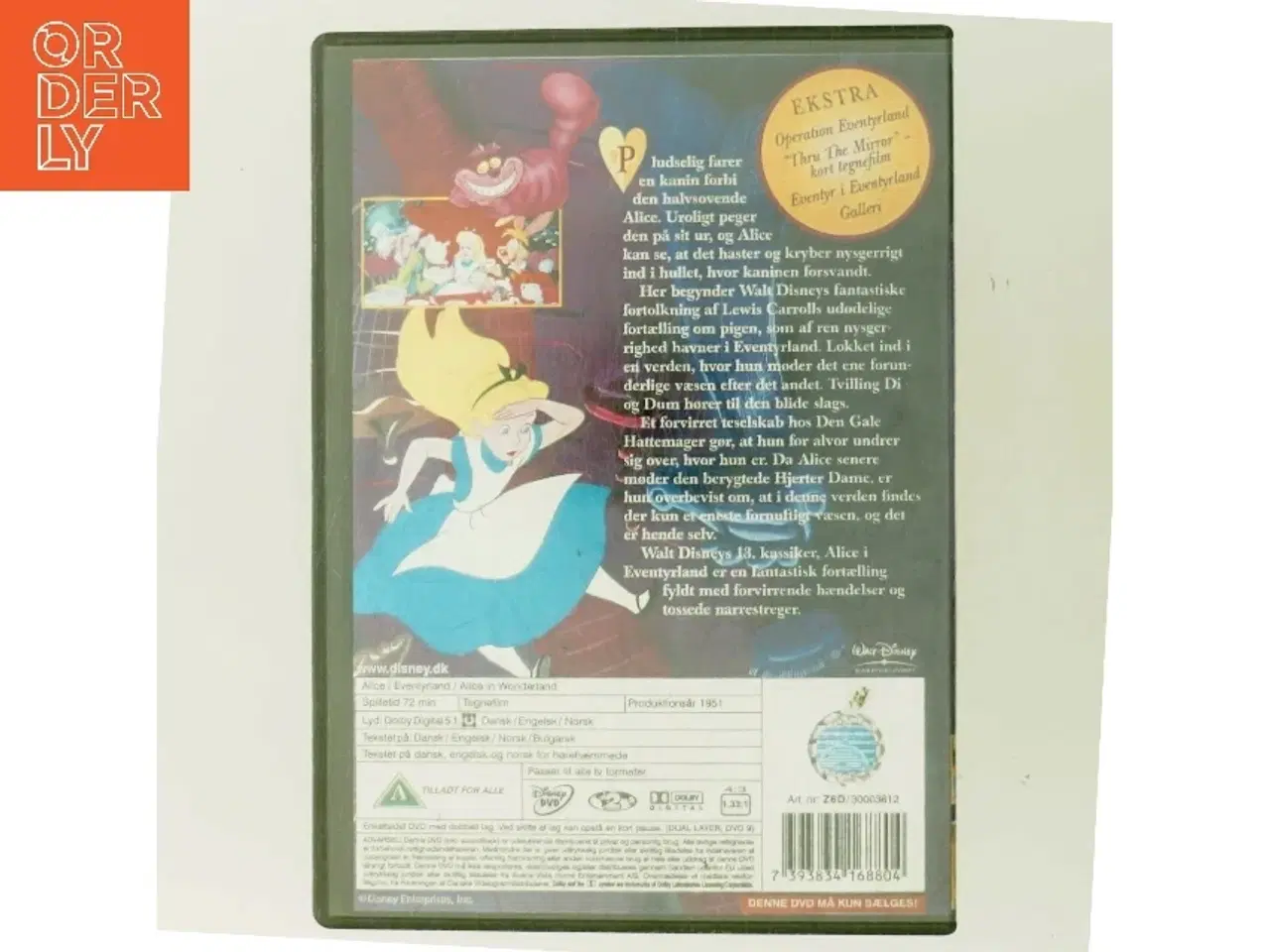 Billede 3 - Alice i Eventyrland med Ingen specifikke skuespillere angivet (DVD)
