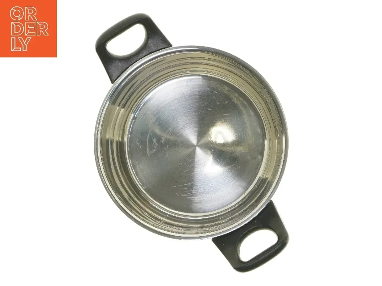 Billede 3 - Rustfri stål gryde med glaslåg (str. Ø 21x12 cm)