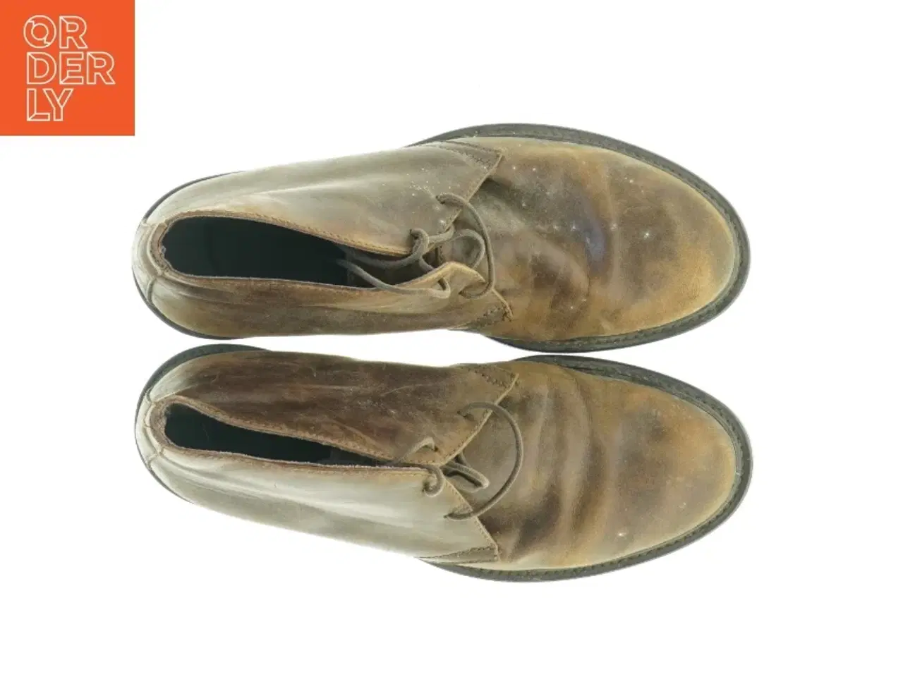 Billede 7 - Brune læderstøvler (str. 41)