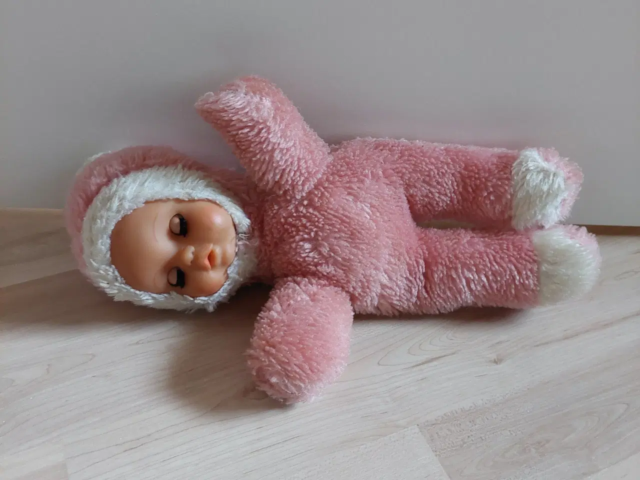 Billede 2 - Sød lille plys Dukke Lyserød 