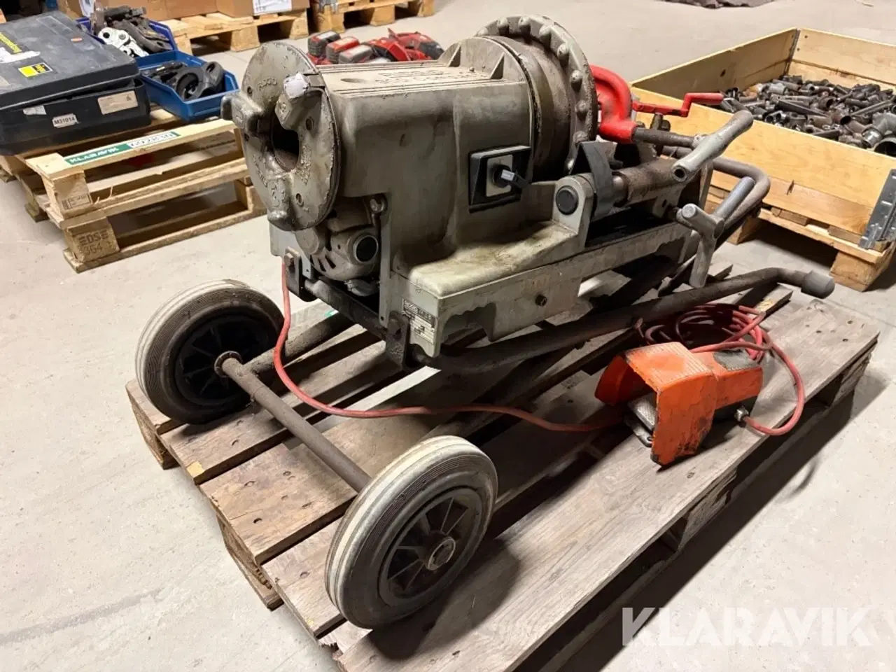 Billede 3 - Rørgevindskæringsmaskine Ridgid 300 compact