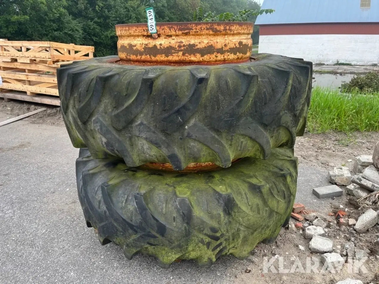 Billede 2 - Tvillingehjul Kleber 20.8R38