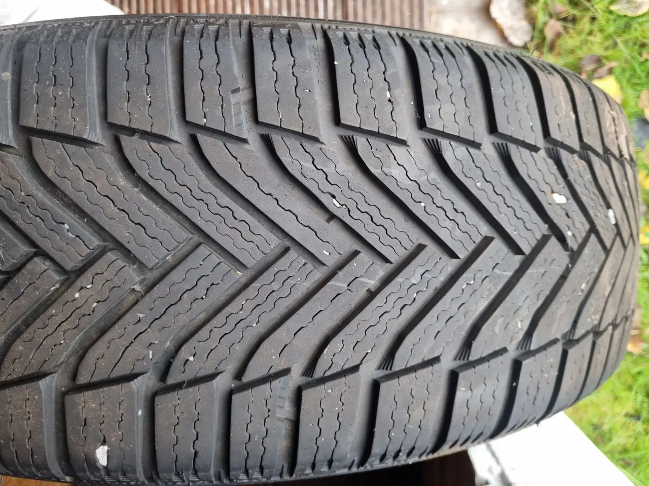 Billede 2 - 4 stk. Vinterhjul (Original Peugeot alu. hjul)