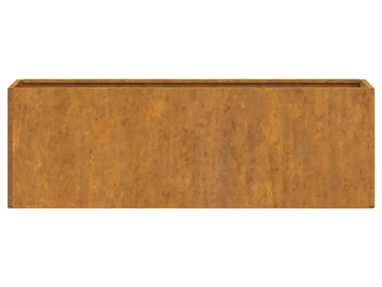 Billede 6 - Væghængte plantekasser 2 stk. 53x10x17 cm cortenstål rustfarvet