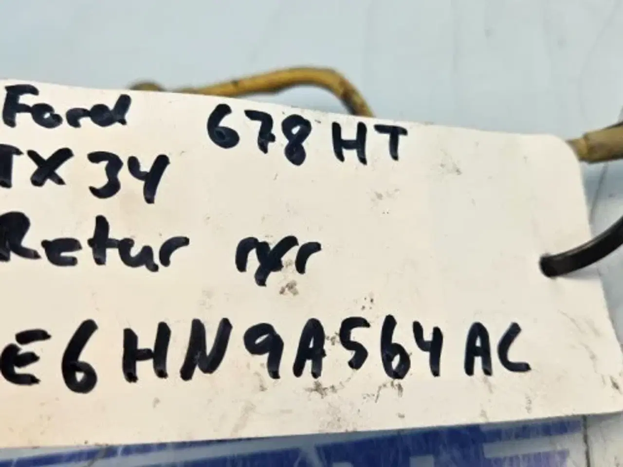 Billede 8 - Ford 678HT Retur Rør E6HN9A564AC