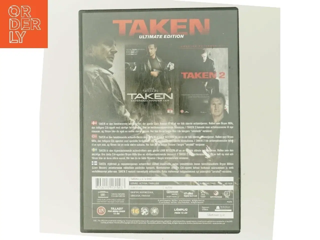 Billede 3 - Taken Ultimate Edition med Liam Neeson (DVD)