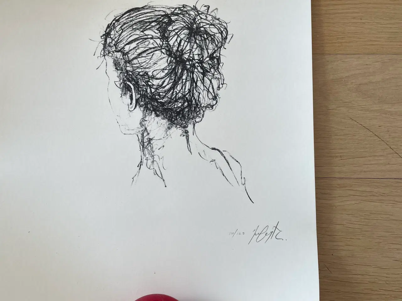 Billede 1 - June Jin Engelhardt, litografi