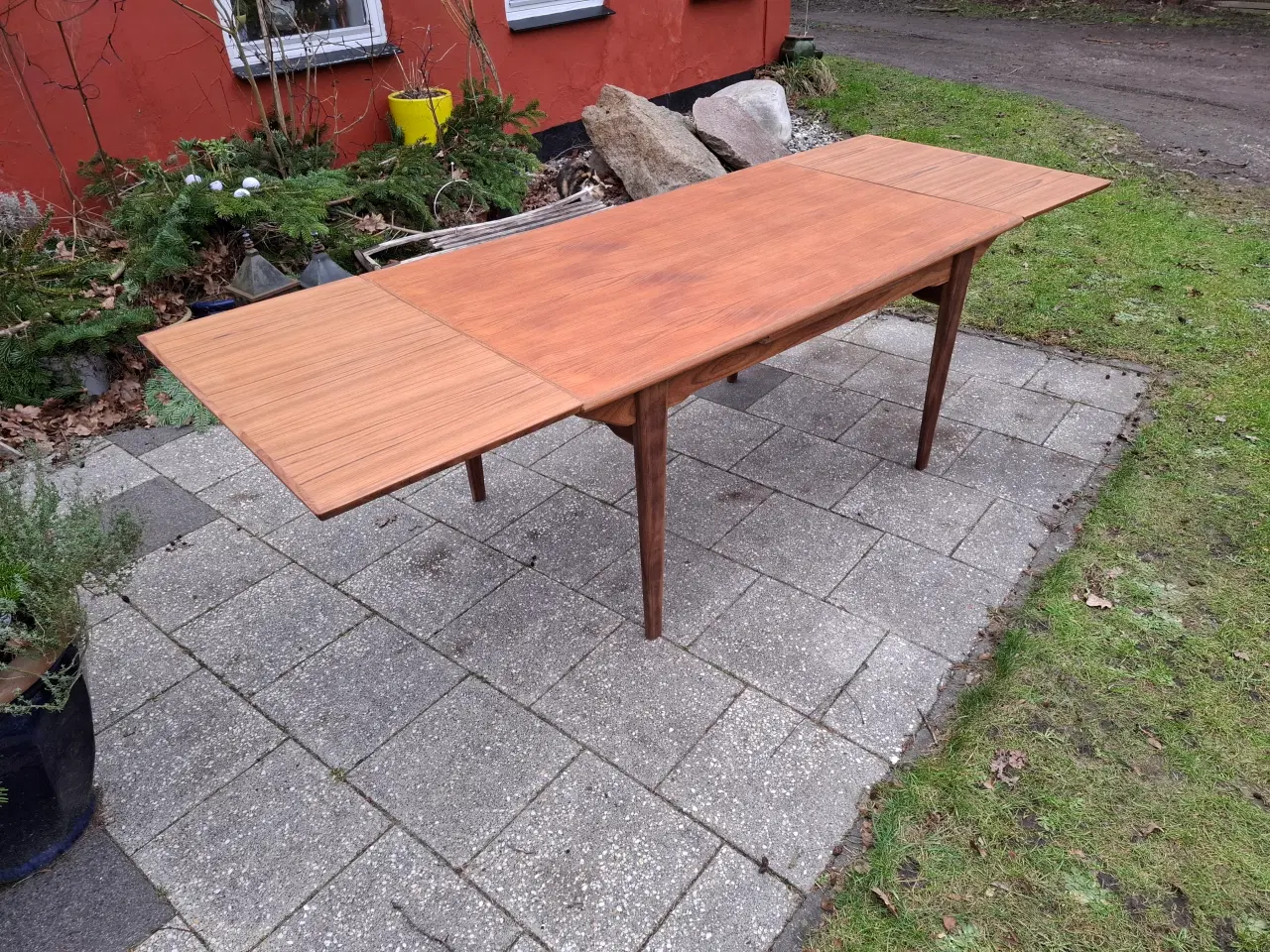 Billede 8 - Teak spisebord hollandsk udtræk 