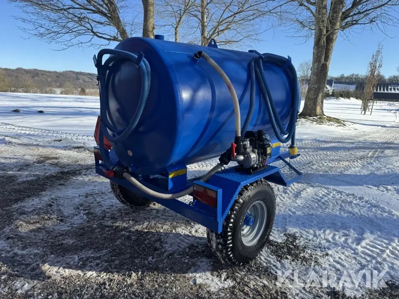 Billede 5 - Vandvogn Sandby 2500L med pumpe