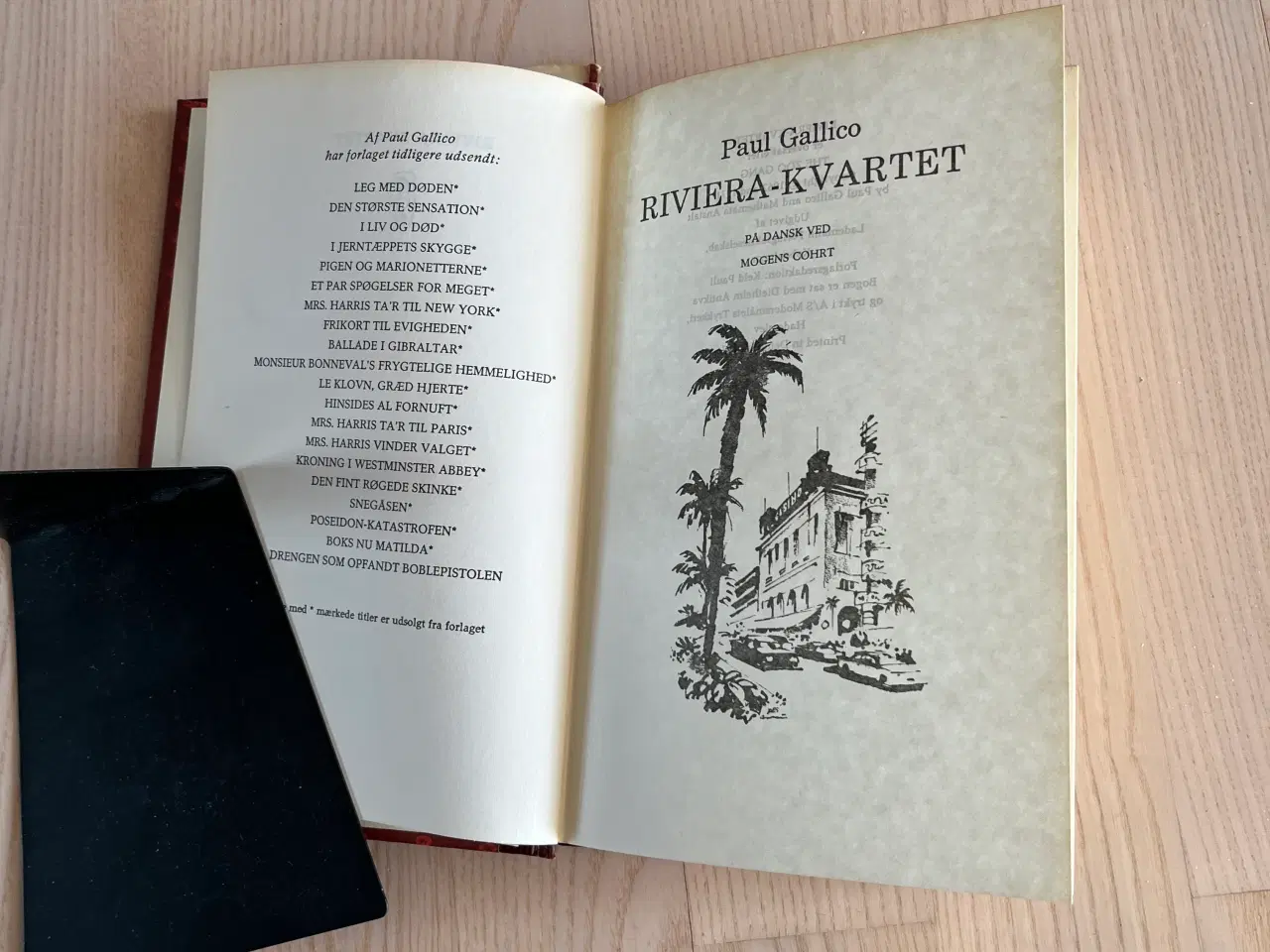 Billede 2 - Riviera Kvartet af Paul Gallico