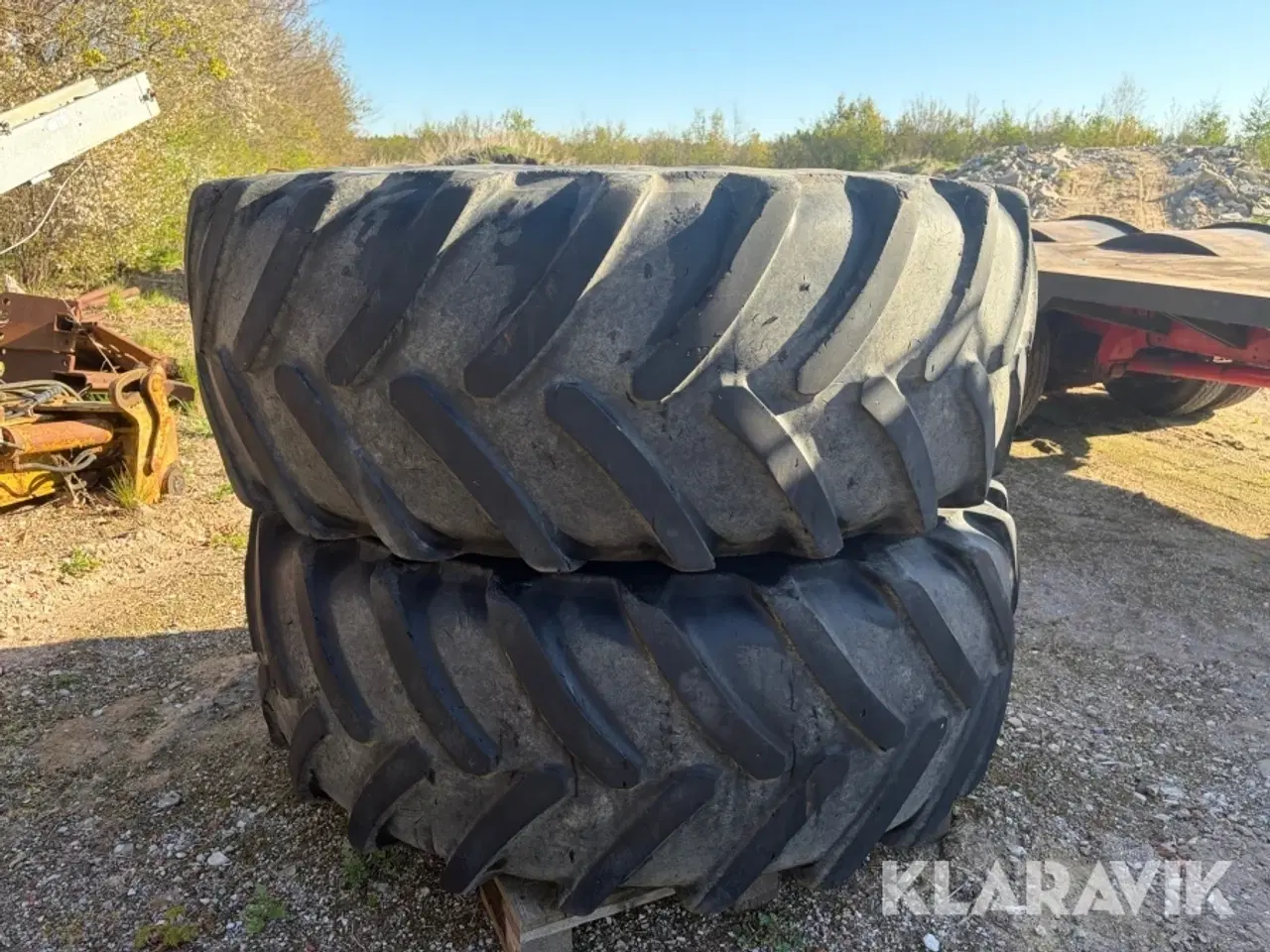 Billede 5 - Dæk Michelin - Volvo 810/2650 - 2 styks