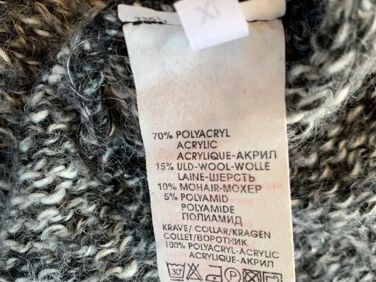Billede 4 - Choise by Danwear striktrøje str.XL