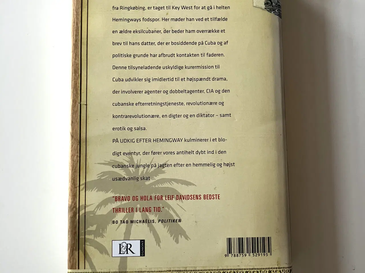 Billede 2 - På udkig efter Hemingway. Af Leif Davidsen