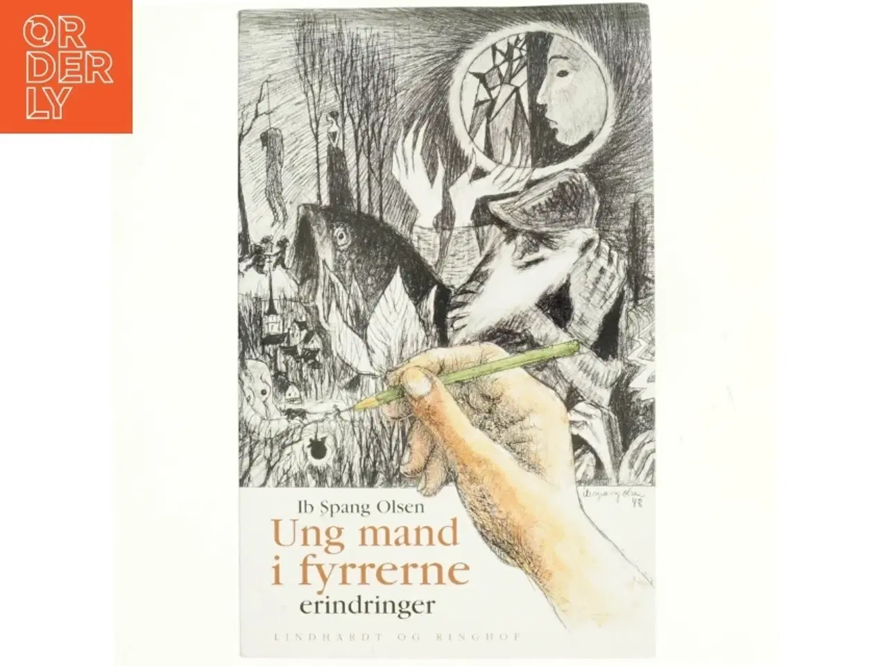 Billede 1 - Ung mand i fyrrerne : erindringer af Ib Spang Olsen (Bog)