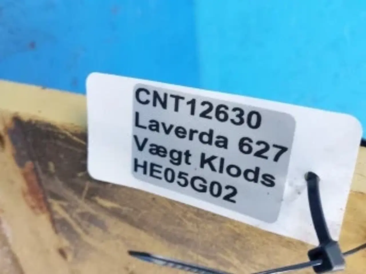 Billede 8 - Laverda 627 22 Fod Vægt Klods 321688650