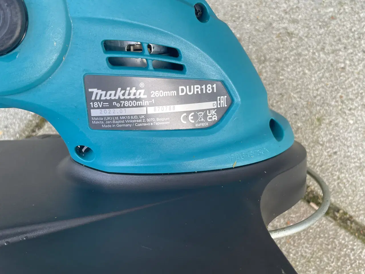 Billede 2 - Makita græstrimmer DUR181Z