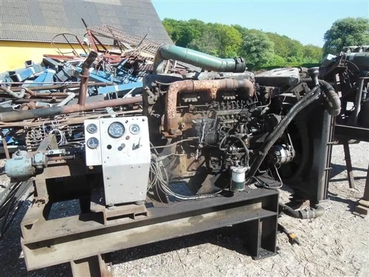 Billede 3 - Dan-Corn trukket af Deutz dieselmotor DC 40 54.000 m3/t ved 80 mm vs.