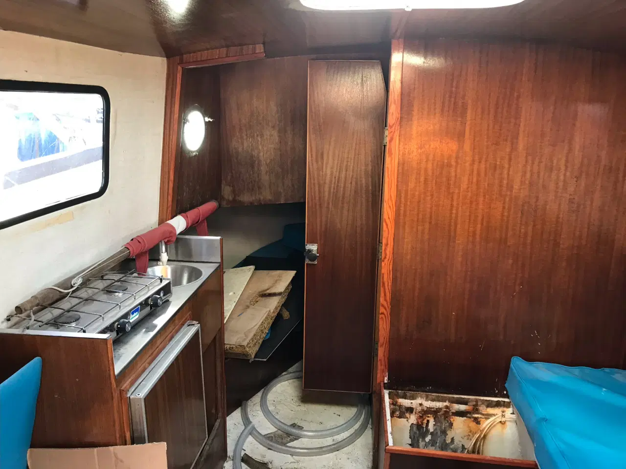 Billede 1 - 1700 Kg Bådtrailer i rimelig brugt stand.