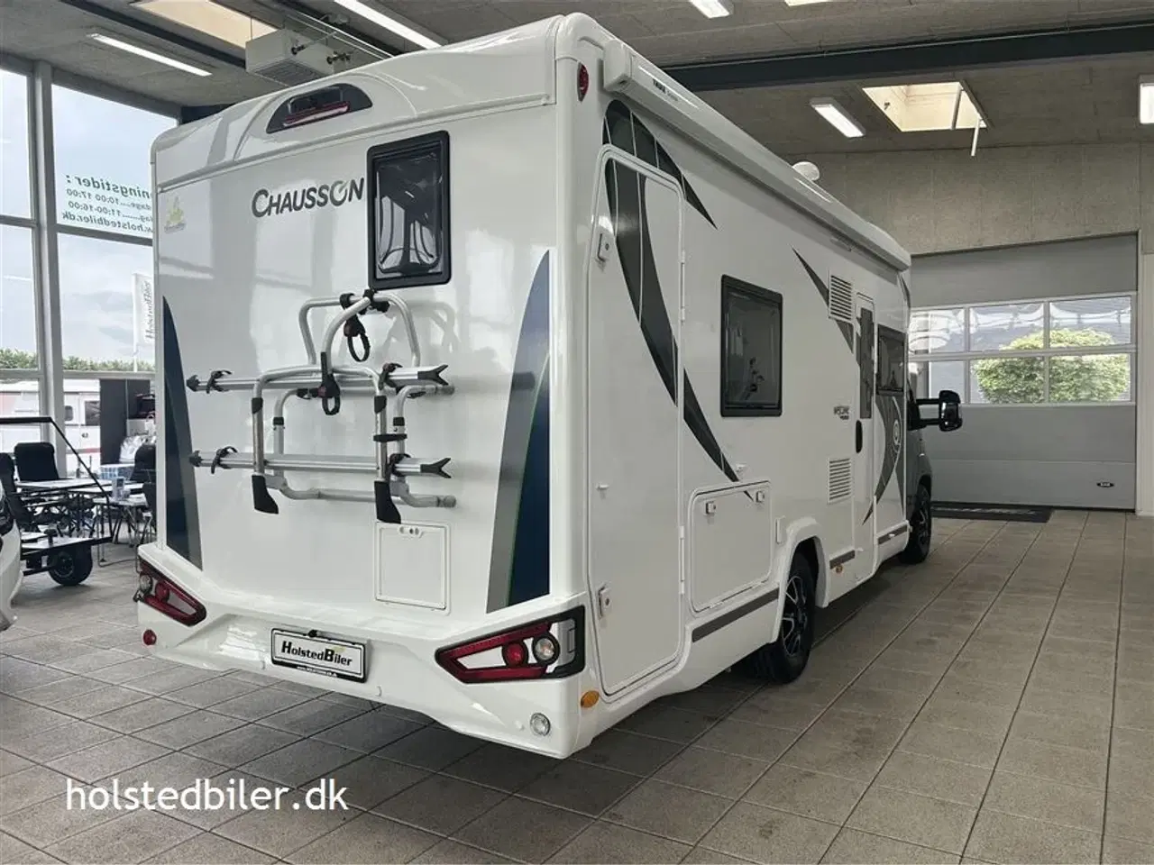 Billede 4 - 2019 - Chausson Welcome Premium 757   WC/bad i bagenden, automatgear og udstyr.